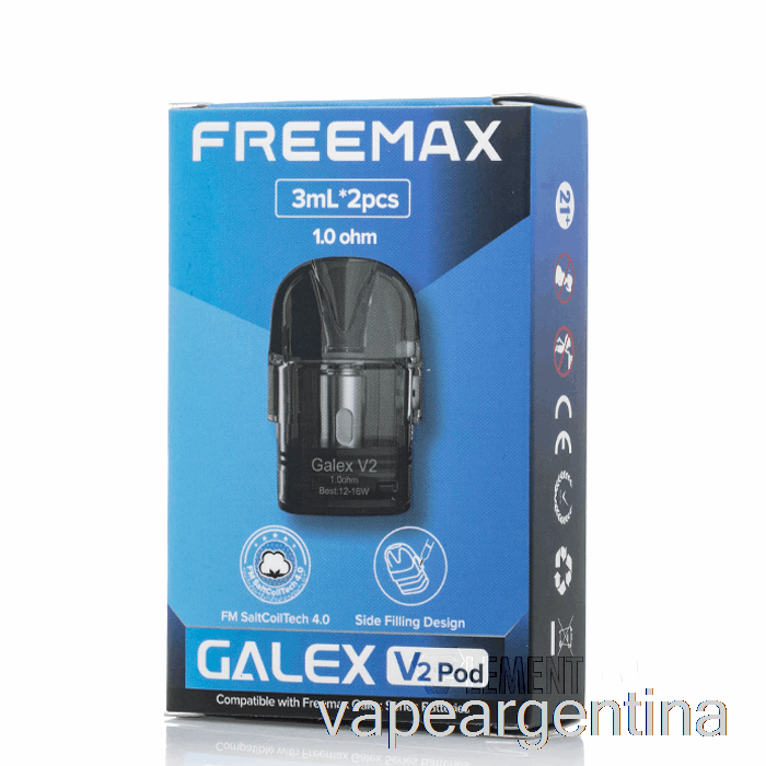 Vainas De Repuesto Freemax Galex V2 1.0ohm Vainas Galex V2 Vape Argentina
